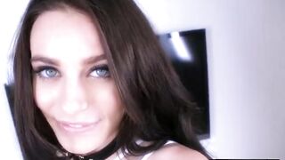 LANA RHOADES GIVES SLOPPY SUCK JOB and GETS HER PUSSY POUNDED IN AUDITION