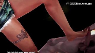 Tattooed 3D Hottie HD Animation Porn