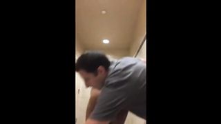 White Manager Pounds Black Theif In Restroom