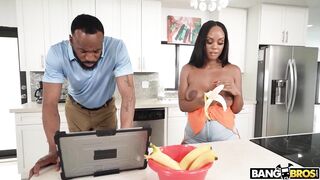 Black wife trades creampie for better interior design