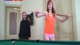 Sex na kulečníkovém stole. Billiard fuck