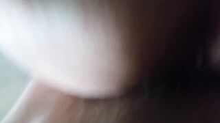 Greif Muschi junge Wiebke erhält tief Creampie POV