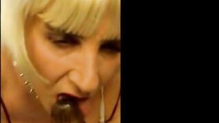 Crossdresser Amber Suck Big Black Cock. POV