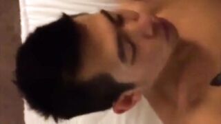 asian twink sucks & fingered (1'56'')