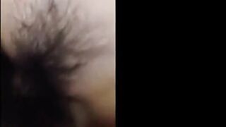 POV Shy Chinese Asian Gal tries to hide face during Orgasm