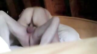 Hardcore fucked girl on homemade sex tape