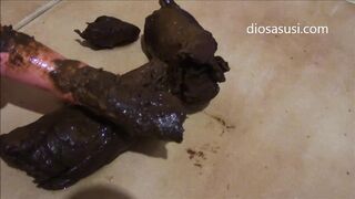 Scat with dildo - BizarroPornos.Com